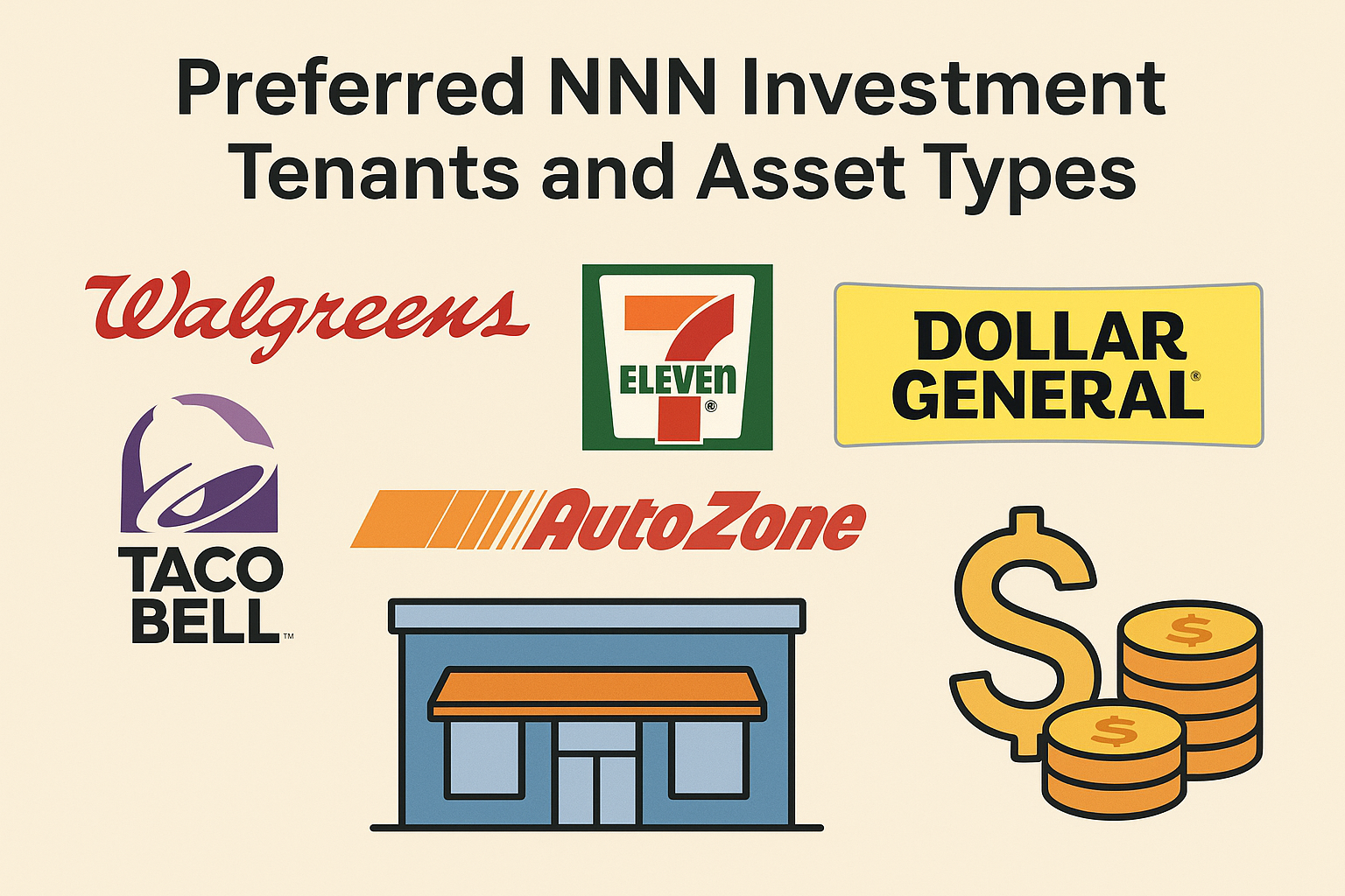 Triplenet lease properties, 1031 exchanges